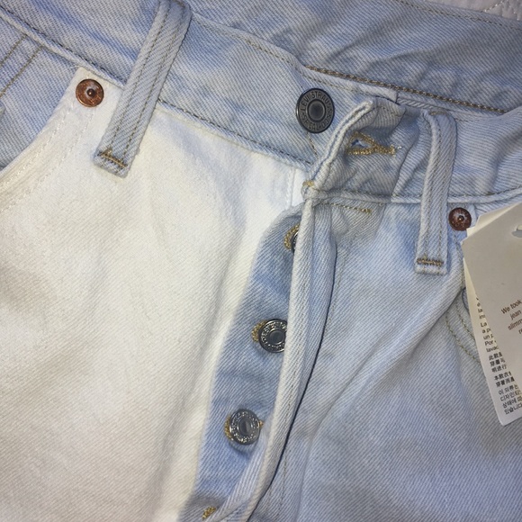 Levi’s | 501 Skinny Button Fly Two Toned Jeans - Picture 6 of 8